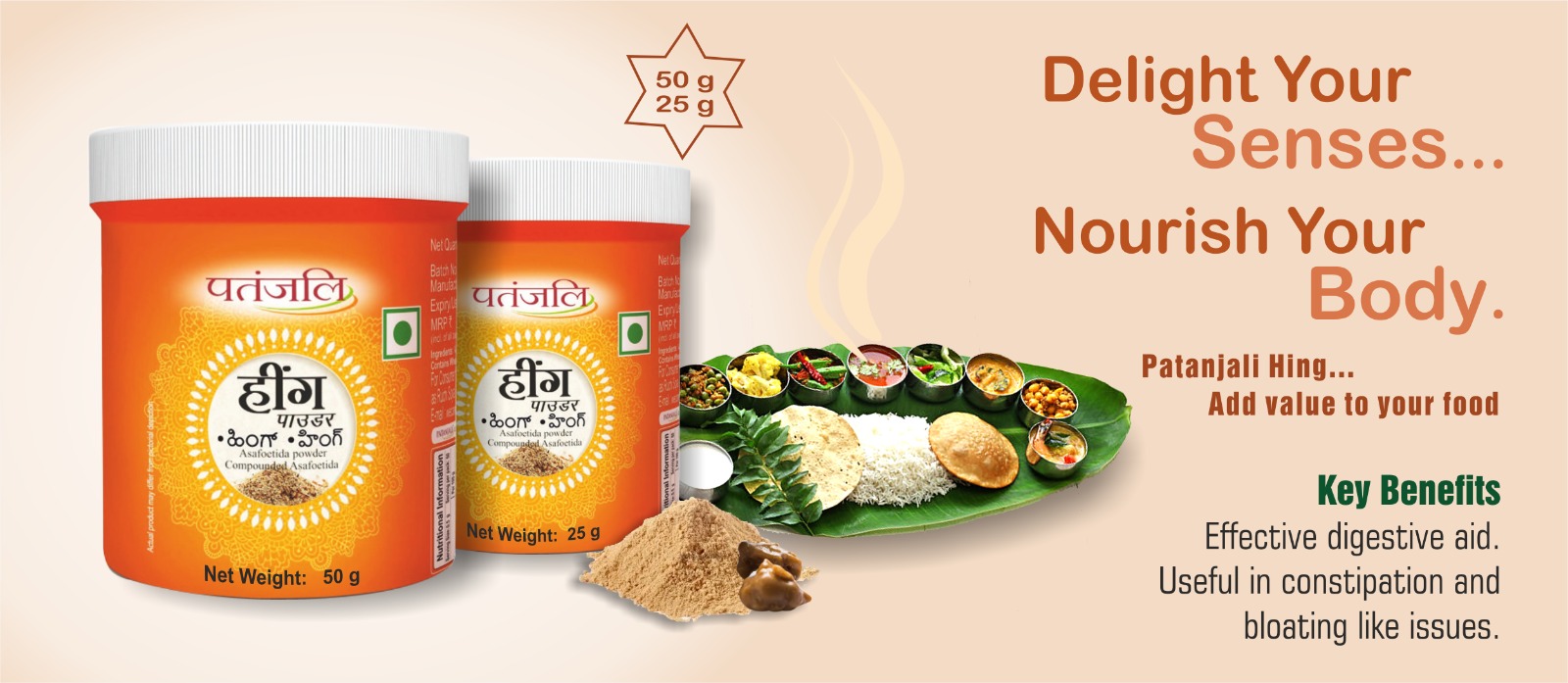 Patanjali Hing product banner