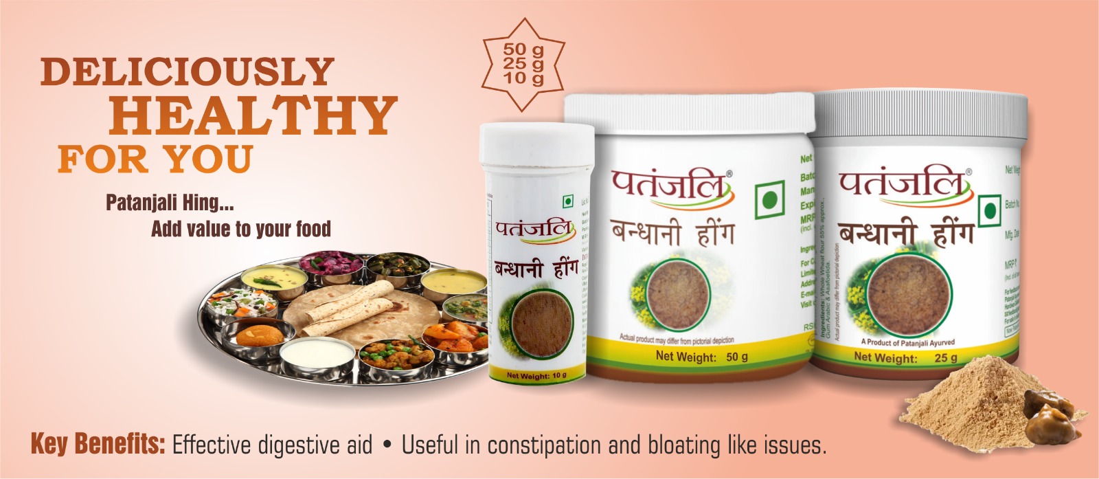 Patanjali Hing product banner